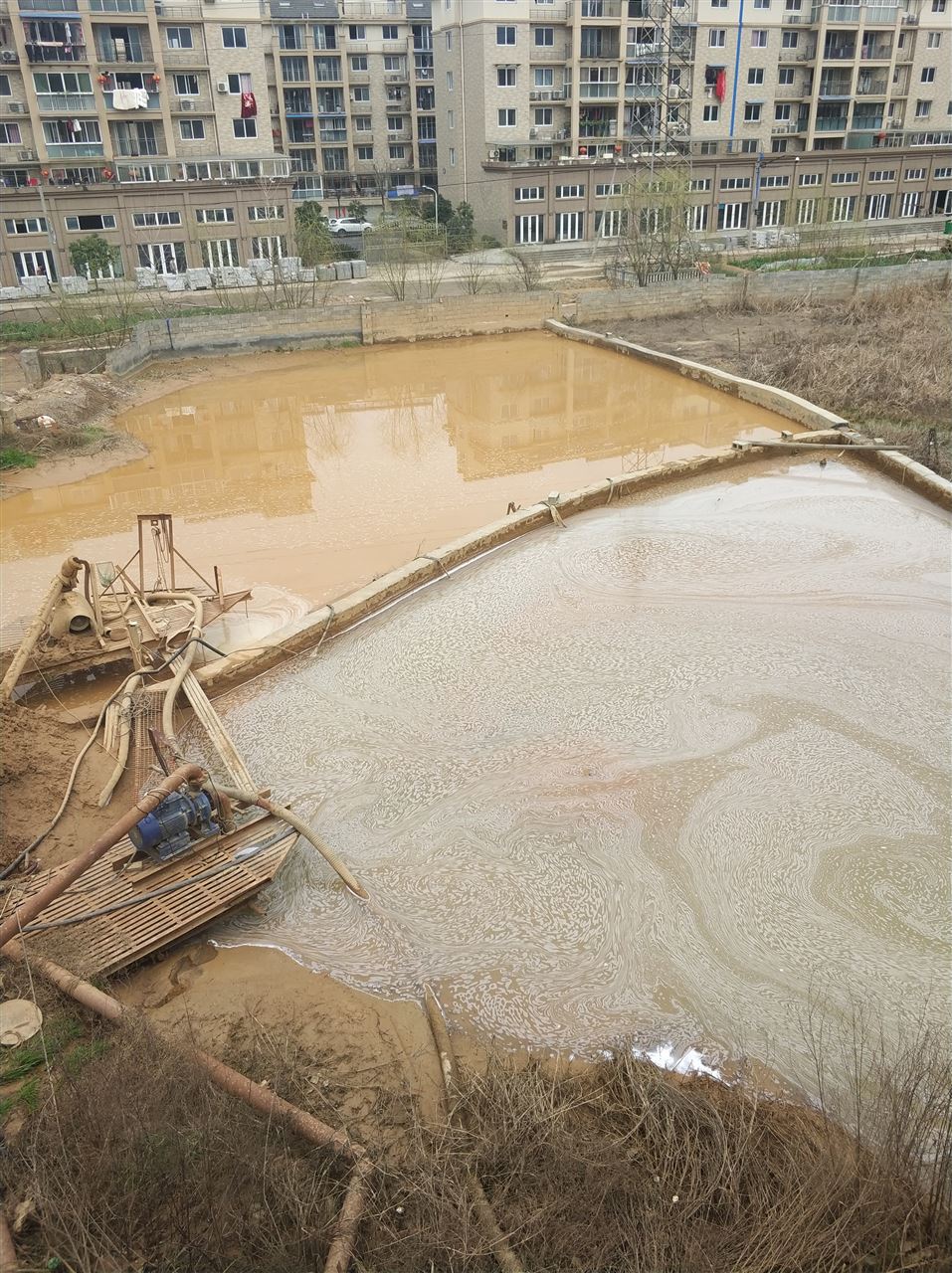 平陆沉淀池淤泥清理-厂区废水池淤泥清淤